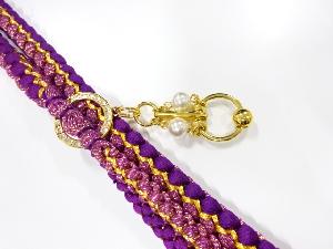 正絹　振袖用　手組帯締め